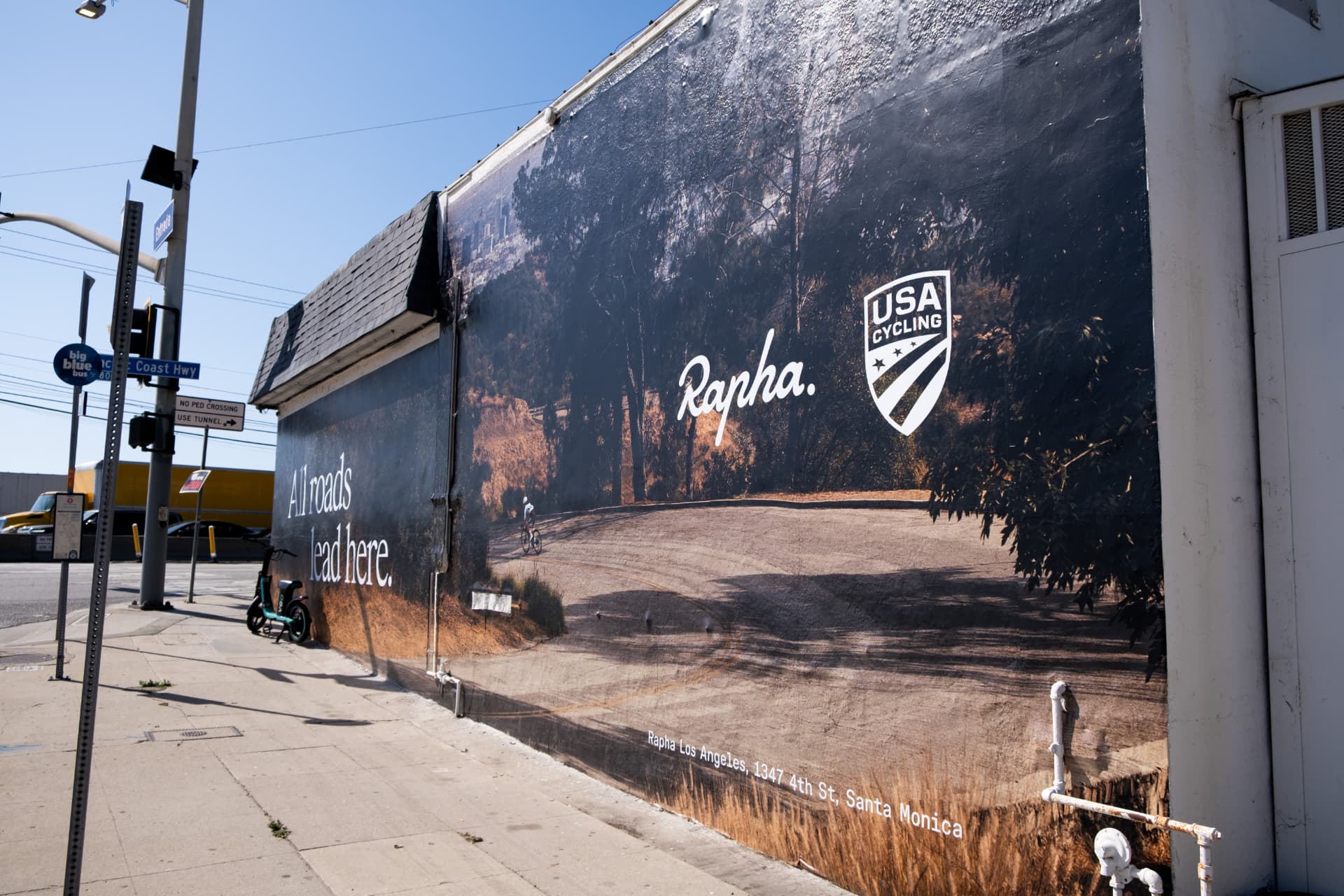 Rapha out of home campaign by Undercover Arts