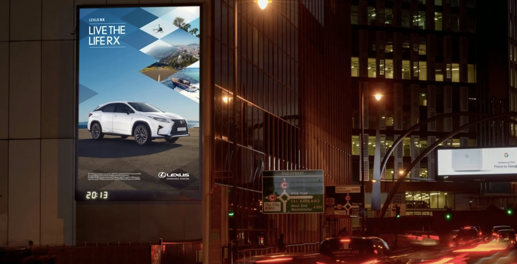 London out of home campaign site 9