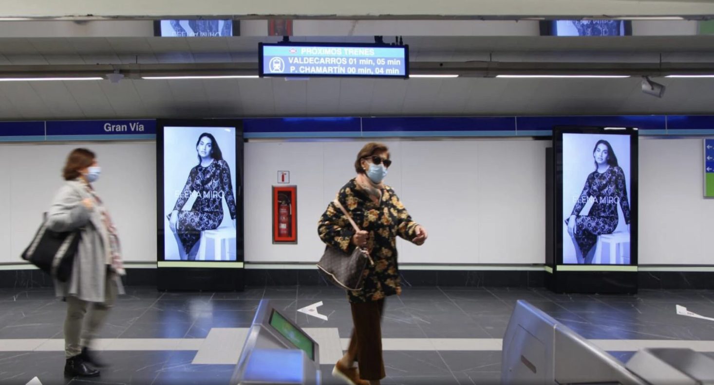 Madrid out of home campaign site 1