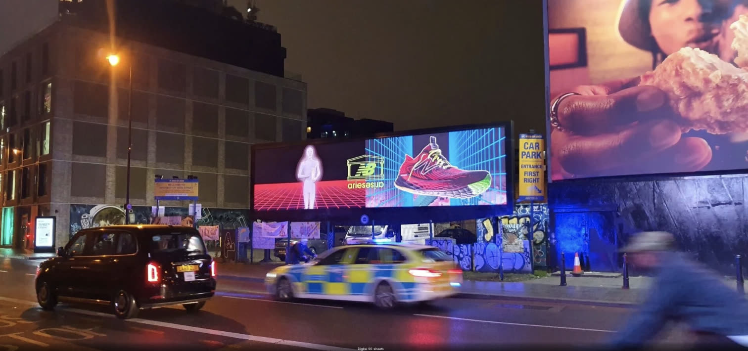 London out of home campaign site 13