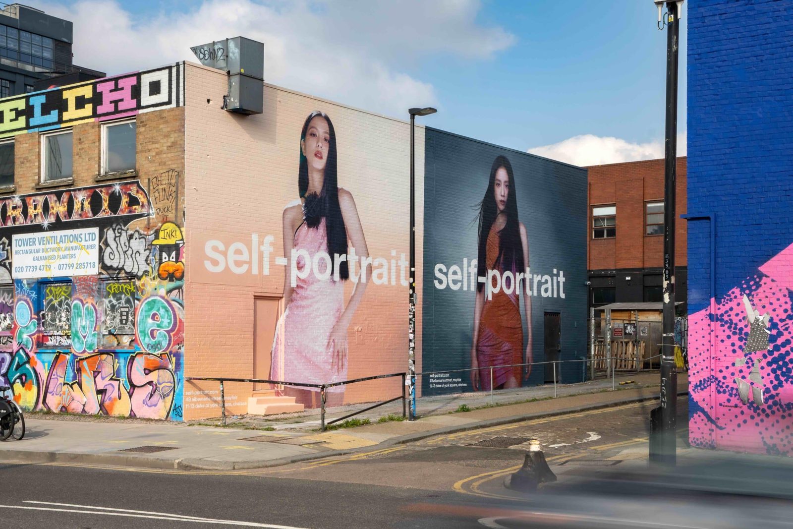 Self-Portrait out of home campaign by Undercover Arts