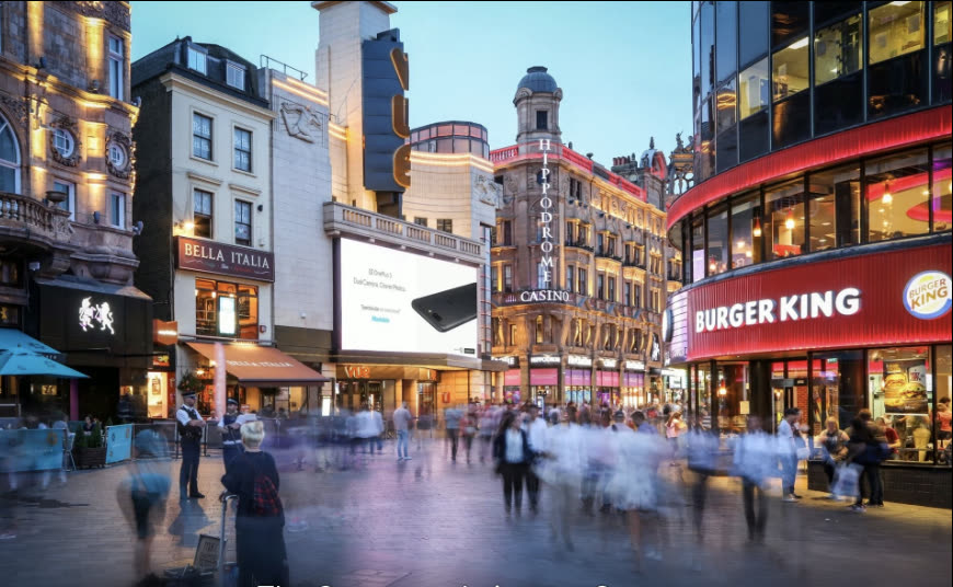 London out of home campaign site 2