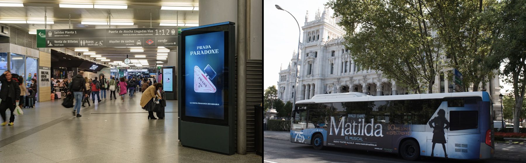 Madrid out of home campaign site 2